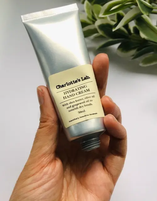 Hydrating Hand Cream | Vegan Hand Cream for dry hands with Shea butter | Natural Hand Cream | Charlotte's Lab | made in Australia